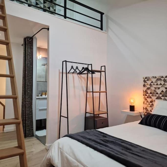 Апартаменты L'Atelier B Magnifique Loft Avec Terrasse Privee Сент-Этьен Экстерьер фото